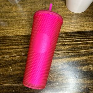 Starbucks pink studded 24 oz cup